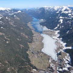 Flugwegposition um 12:42:54: Aufgenommen in der Nähe von Gemeinde Kirchbach, Österreich in 2270 Meter